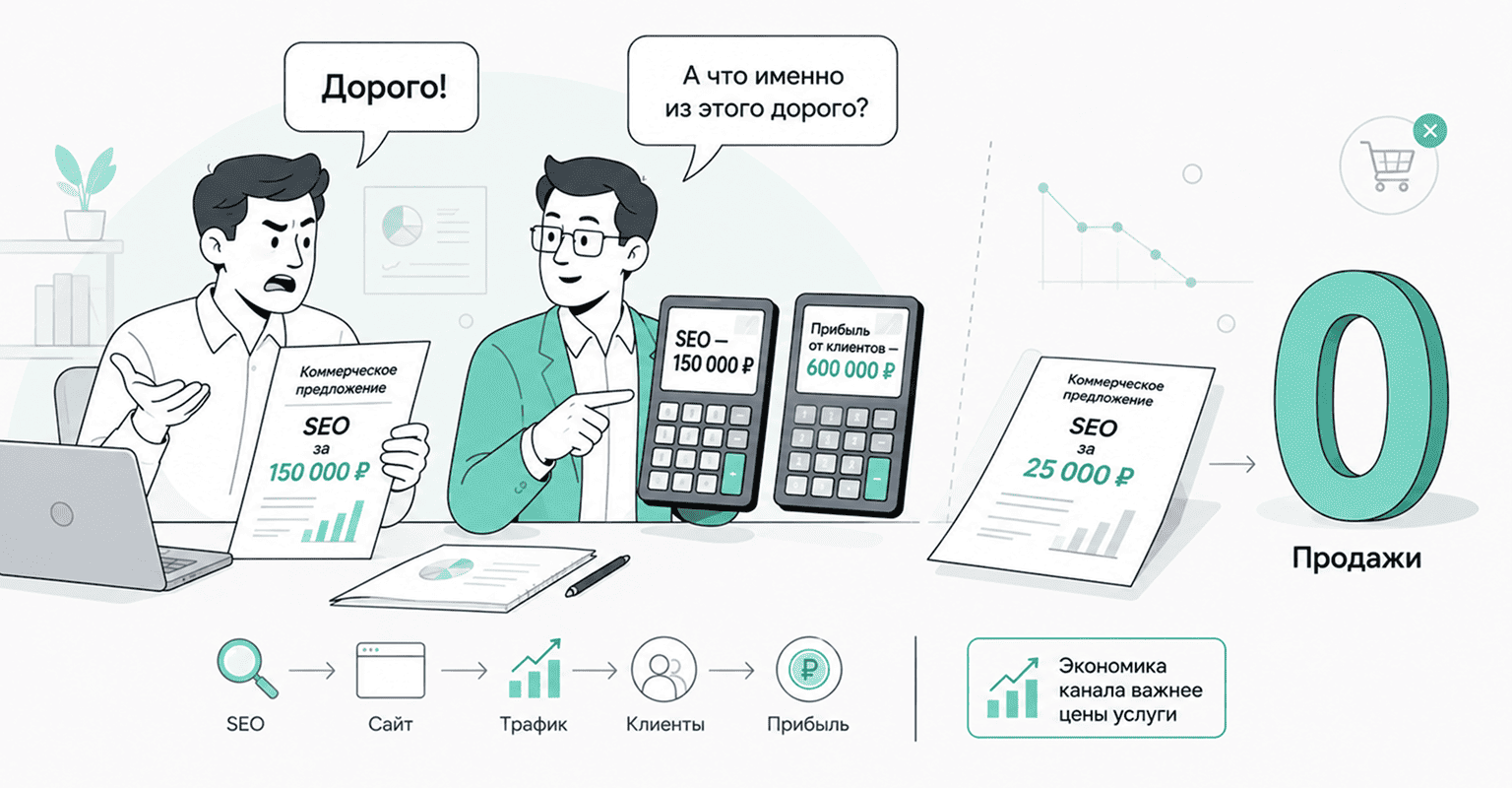 Стоимость SEO-продвижения и окупаемость